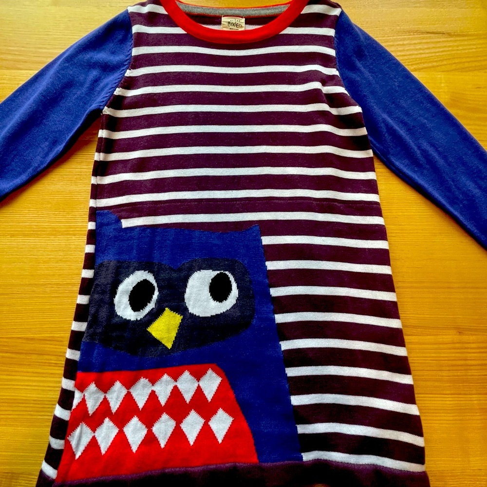 Mini Boden 6-7 girls dress